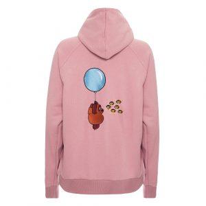 Толстовка на молнии Gourji “Винни-Пух” розовая L