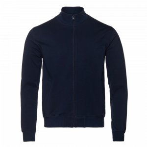 Толстовка  унисекс STAN на молнии футер без начёса 245,65, Т-синий (46)