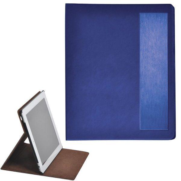 Чехол-подставка под iPAD “Смарт”,  синий,  19,5×24 см,  термопластик, тиснение, гравировка