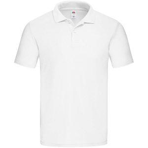 Поло мужское “Original Polo”, белый_S, 100% х/б, 175г/м²