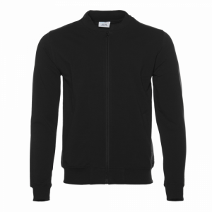 Толстовка  унисекс STAN на молнии футер без начёса 245,65N, Чёрный (20)