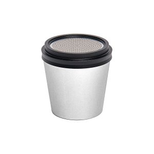 Портативная mini Bluetooth-колонка Sound Burger “Coffee” серебристый
