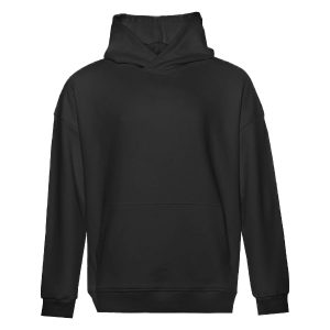 Худи унисекс STAN оверсайз футер без начёса 350, 66, Чёрный (20)