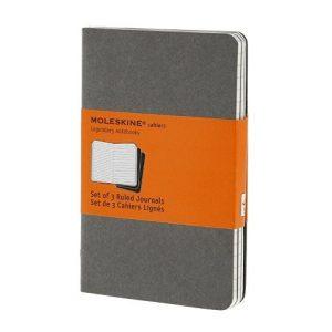 Набор записных книжек Cahier, Pocket (в линейку), А6, 3 шт