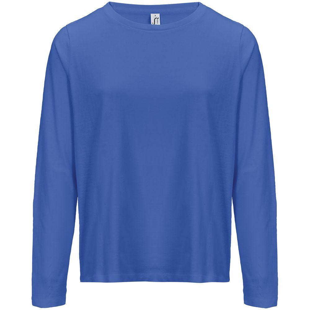 Футболка с длинным рукавом женская Monarch Women, ярко-синяя Футболка с длинным рукавом женская Monarch Women, ярко-синяя
