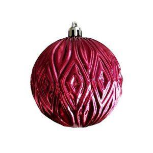 Новогодний ёлочный шар «Рельеф»