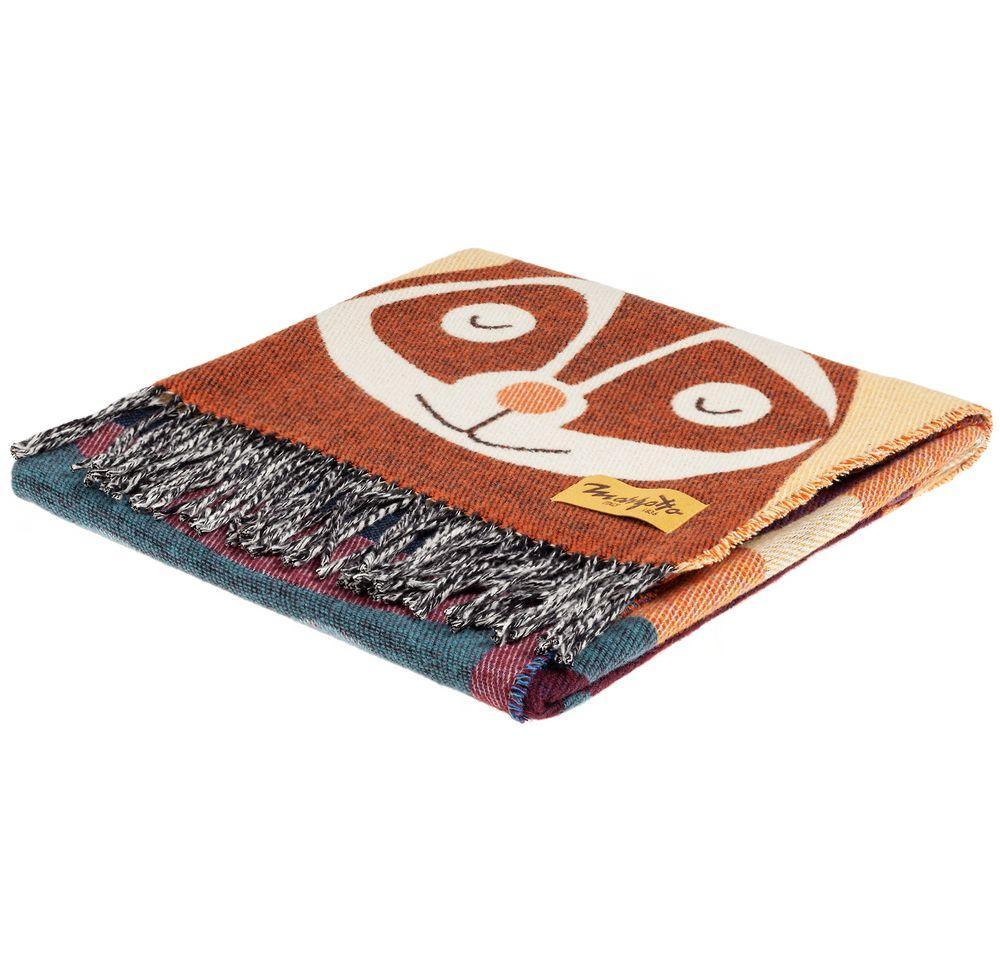 Плед детский Zoo, оранжевый Плед детский Zoo, оранжевый