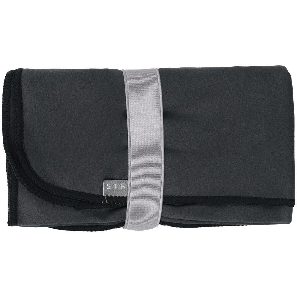 Спортивное полотенце Vigo Medium, темно-серое (графит) Спортивное полотенце Vigo Medium, темно-серое (графит)