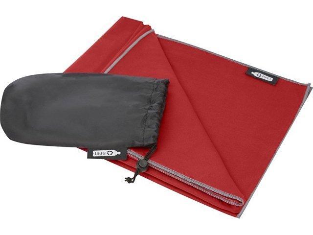 Сверхлегкое быстросохнущее полотенце «Pieter» из переработанного РЕТ-пластика Сверхлегкое быстросохнущее полотенце «Pieter» из переработанного РЕТ-пластика