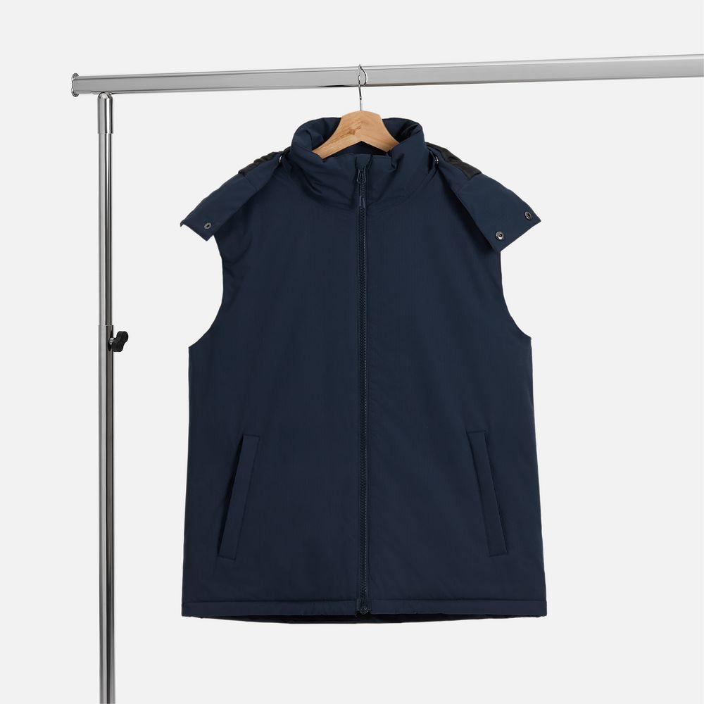 Жилет унисекс Sfera, темно-синий Жилет унисекс Sfera, темно-синий