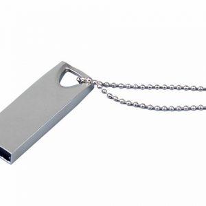 USB 3.0-флешка на 16 Гб с мини чипом и отверстием для цепочки