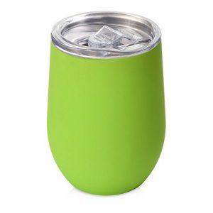 Вакуумная термокружка «Sense Gum», непротекаемая крышка, soft-touch