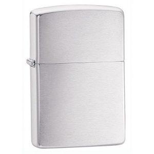 Зажигалка ZIPPO Classic с покрытием Brushed Chrome