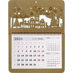 Новогодний календарь на 2025 год