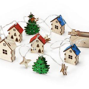 Елочная гирлянда с лампочками «Новогодняя»