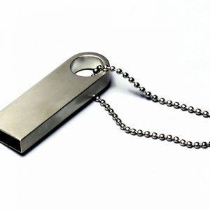 USB 2.0-флешка на 128 Гб с мини чипом и круглым отверстием