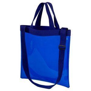 Сумка «Frank» из прозрачного пластика с регулирующейся лямкой