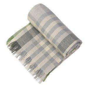 Плед «Liner» хлопковый с бахромой