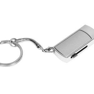 USB 2.0- флешка на 64 Гб с выдвижным механизмом и мини чипом