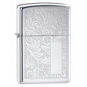 Зажигалка ZIPPO Venetian® с покрытием High Polish Chrome