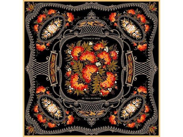 Платок «Тагильский поднос» Платок «Тагильский поднос»