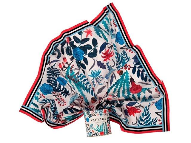 Платок «Голубые розы» Платок «Голубые розы»