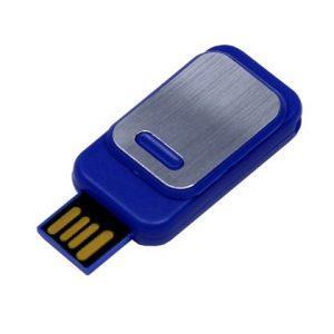 USB 2.0- флешка промо на 8 Гб прямоугольной формы, выдвижной механизм