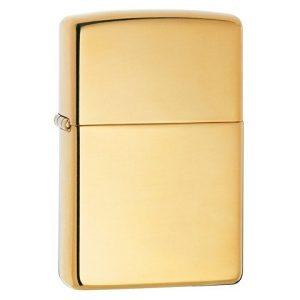 Зажигалка ZIPPO Classic с покрытием High Polish Brass