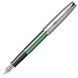 Ручка перьевая Parker «Sonnet Essentials Green SB Steel CT»