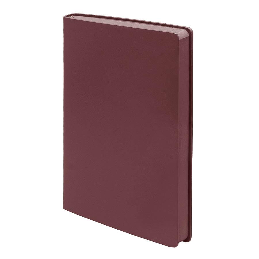 Бизнес-блокнот LADY, формат А5, бордовый, блок в клетку Бизнес-блокнот LADY, формат А5, бордовый, блок в клетку