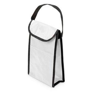 Сумка-холодильник Reviver на липучке из нетканого переработанного материала RPET