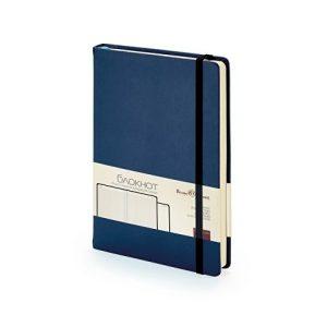 Блокнот А5 «Megapolis Velvet» на резинке