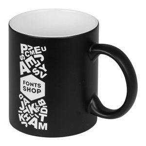 Кружка с покрытием для гравировки «Subcolor BLK»