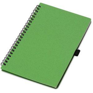 Блокнот А5 «Toledo M» с обложкой из пшеницы и пластика