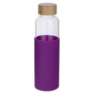 Стеклянная бутылка для воды в силиконовом чехле «Refine»