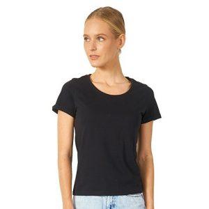 Футболка «Sydney» с подвернутыми рукавами, женская