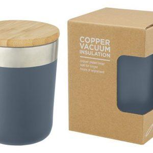 Кружка с вакуумной изоляцией и бамбуковой крышкой «Lagan»