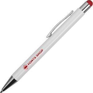 Ручка металлическая шариковая «Flowery» со стилусом