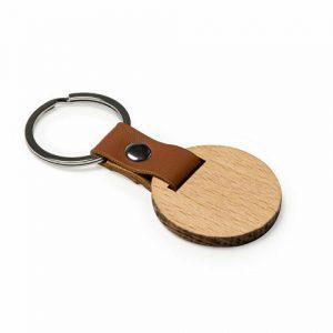 Брелок MARBEL из натурального дерева