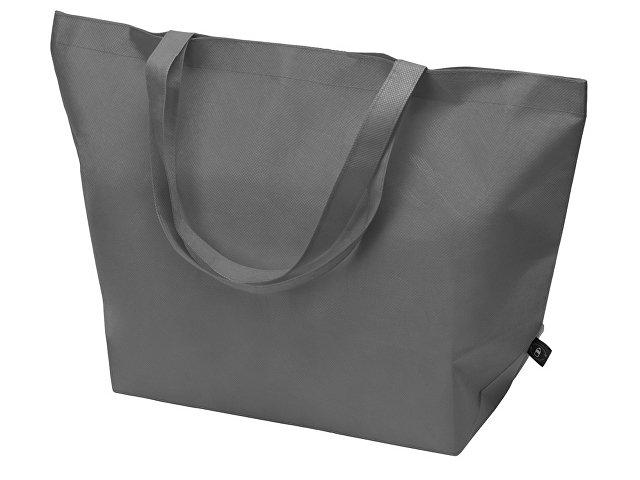 Сумка Reviver с донной складкой из нетканого переработанного материала RPET Сумка Reviver с донной складкой из нетканого переработанного материала RPET