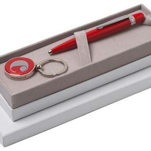 Подарочный набор: брелок с флеш-картой на 4 Гб, ручка шариковая Подарочный набор: брелок с флеш-картой на 4 Гб, ручка шариковая