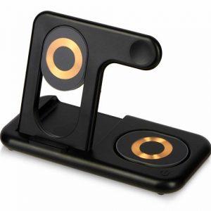 Беспроводная зарядная станция 3-в-1 «MajestIQ», 15 Вт