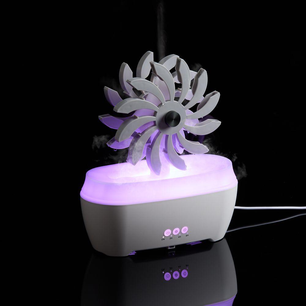 Увлажнитель-ароматизатор Steam Spin, белый с серым Увлажнитель-ароматизатор Steam Spin, белый с серым