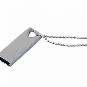 USB 3.0-флешка на 128 Гб с мини чипом и отверстием для цепочки