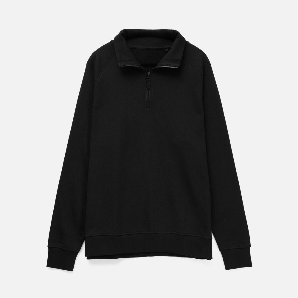 Толстовка унисекс S3, черная Толстовка унисекс S3, черная