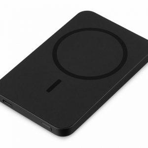 Магнитный беспроводной внешний аккумулятор «Razor», металл, 5000 mAh