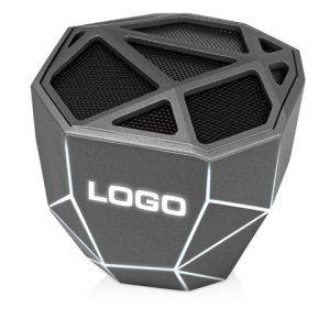 Портативная колонка «Geo», белая подсветка