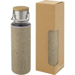 Стеклянная бутылка «Thor» с неопреновым чехлом