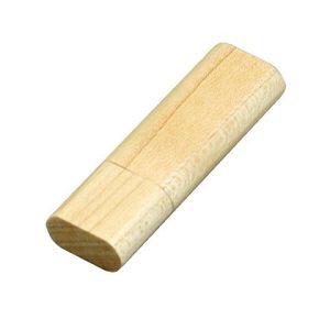 USB 2.0- флешка на 64 Гб эргономичной прямоугольной формы с округленными краями