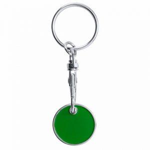 Брелок с монетой для тележки супермаркета